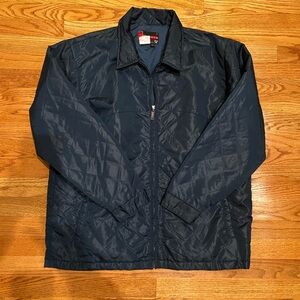 Genetx Men’s Quilted All-Weather Zipper Front Jacket Sz Lg